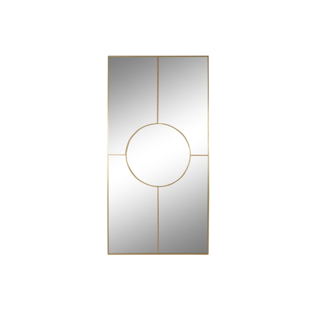 Wall mirror Home ESPRIT Golden 90 x 2 x 180 cm
