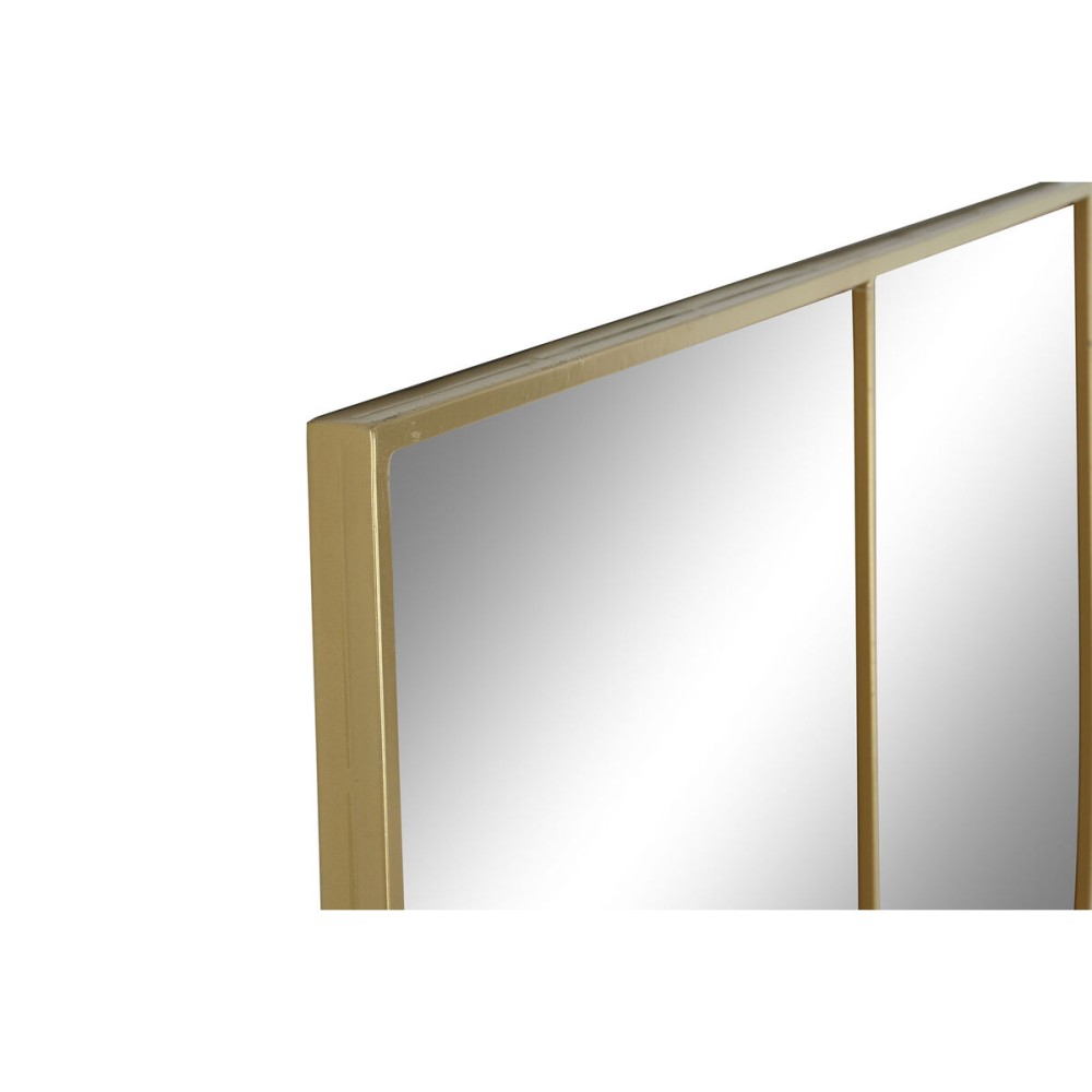 Wall mirror Home ESPRIT Golden 90 x 2 x 180 cm