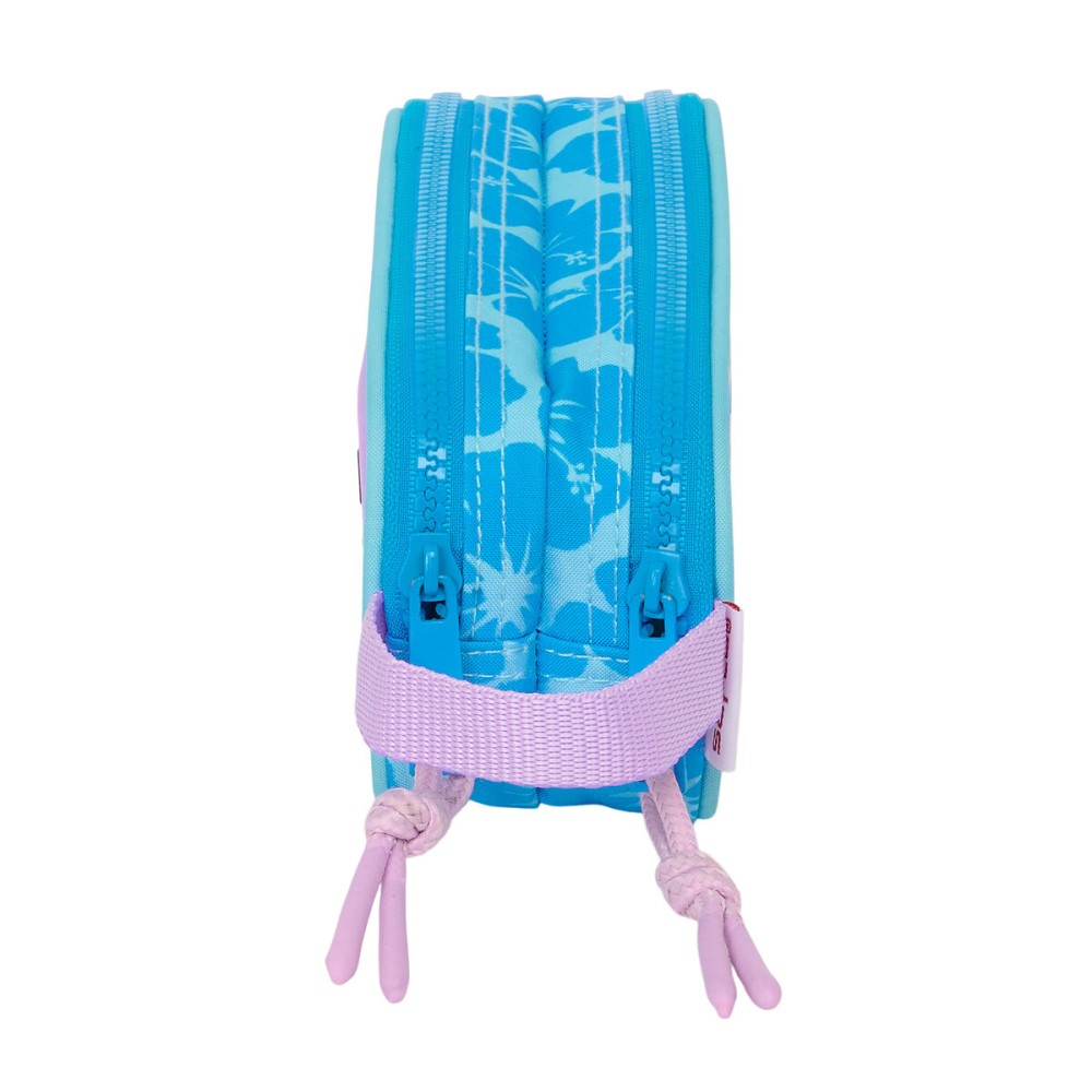 Double Carry-all Lilo & Stitch Hawaii Blue 21 x 8 x 6 cm