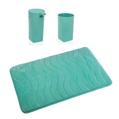 Ensemble de Bain Versa Bleu polypropylène 45 x 2 x 75 cm Moderne