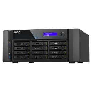 NAS-Netzwerk-Speicher Qnap TS-H1277AFX-R7-32G Schwarz