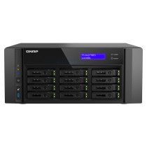 NAS-Netzwerk-Speicher Qnap TS-H1277AFX-R7-32G Schwarz