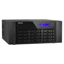 NAS-Netzwerk-Speicher Qnap TS-H1277AFX-R7-32G Schwarz