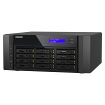 NAS-Netzwerk-Speicher Qnap TS-H1277AFX-R7-32G Schwarz