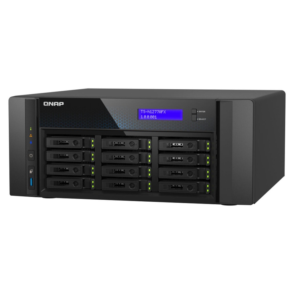 NAS-Netzwerk-Speicher Qnap TS-H1277AFX-R7-32G Schwarz