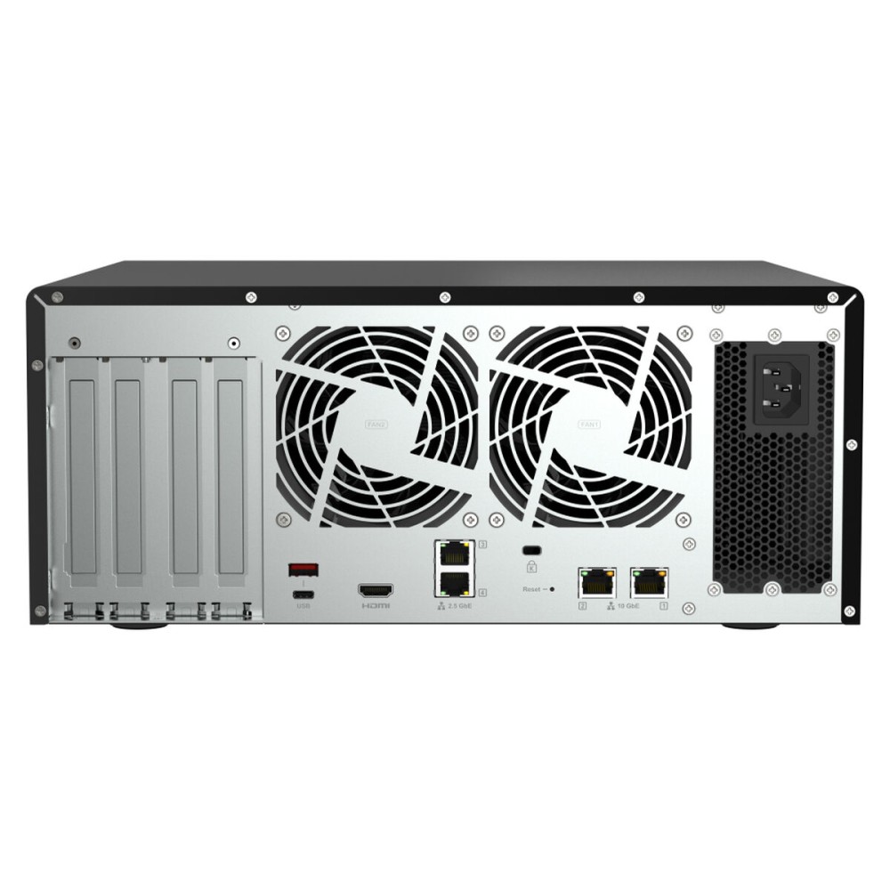 NAS-Netzwerk-Speicher Qnap TS-H1277AFX-R7-32G Schwarz