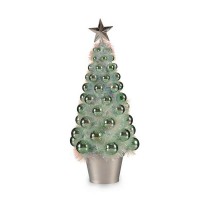 Sapin de Noël Krist+ 18CH307/IRIDESCENT Vert polypropylène Plastique Iridescent 16 x 37,5 x 16 cm