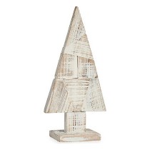 Sapin de Noël Krist+ 20L015-40 Blanc Naturel Bois 9 x 41,5 x 20 cm