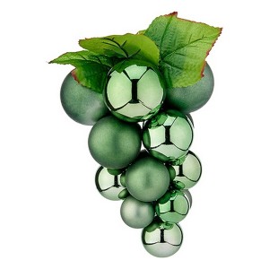 Boule de Noël Krist+ 01848 Vert Plastique Raisins