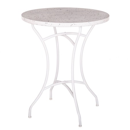 Table Terrazzo Table Blanc 60 x 60 x 72 cm