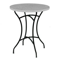 Table Terrazzo Table Noir 60 x 60 x 72 cm