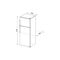Combined Refrigerator Smeg FD32F White