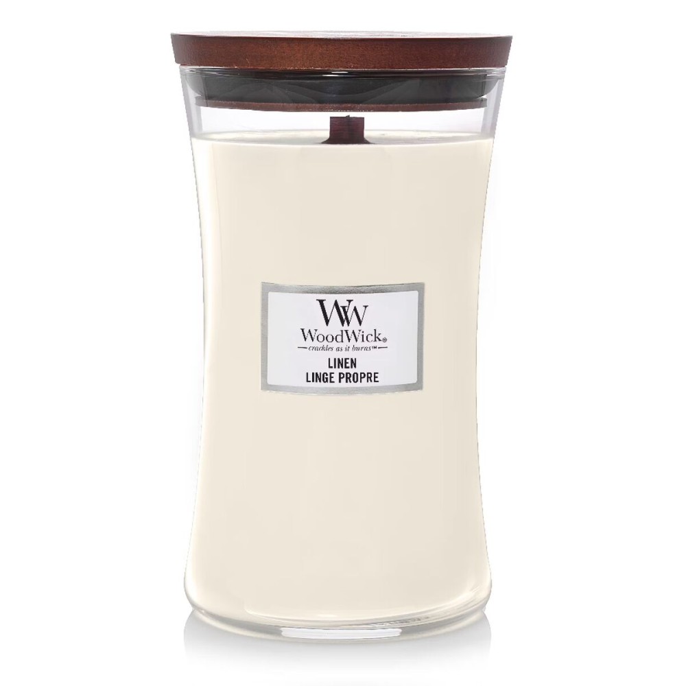 Bougie Parfumée Woodwick Core Large Linen