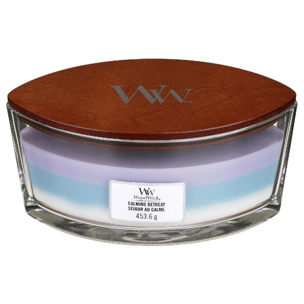 Duftkerze Woodwick Trilogy Ellipse Calming Retreat