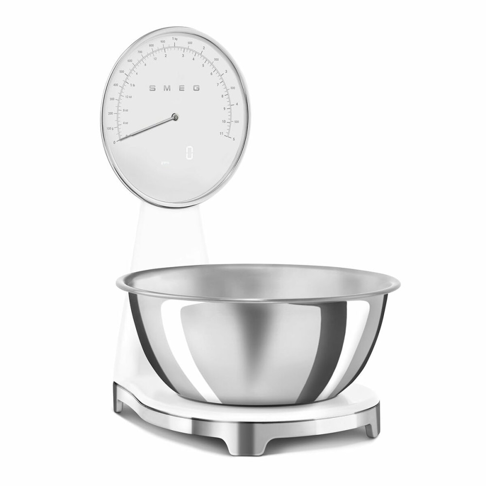 Küchenwaage Smeg KSF01WHWW Weiß 5 kg