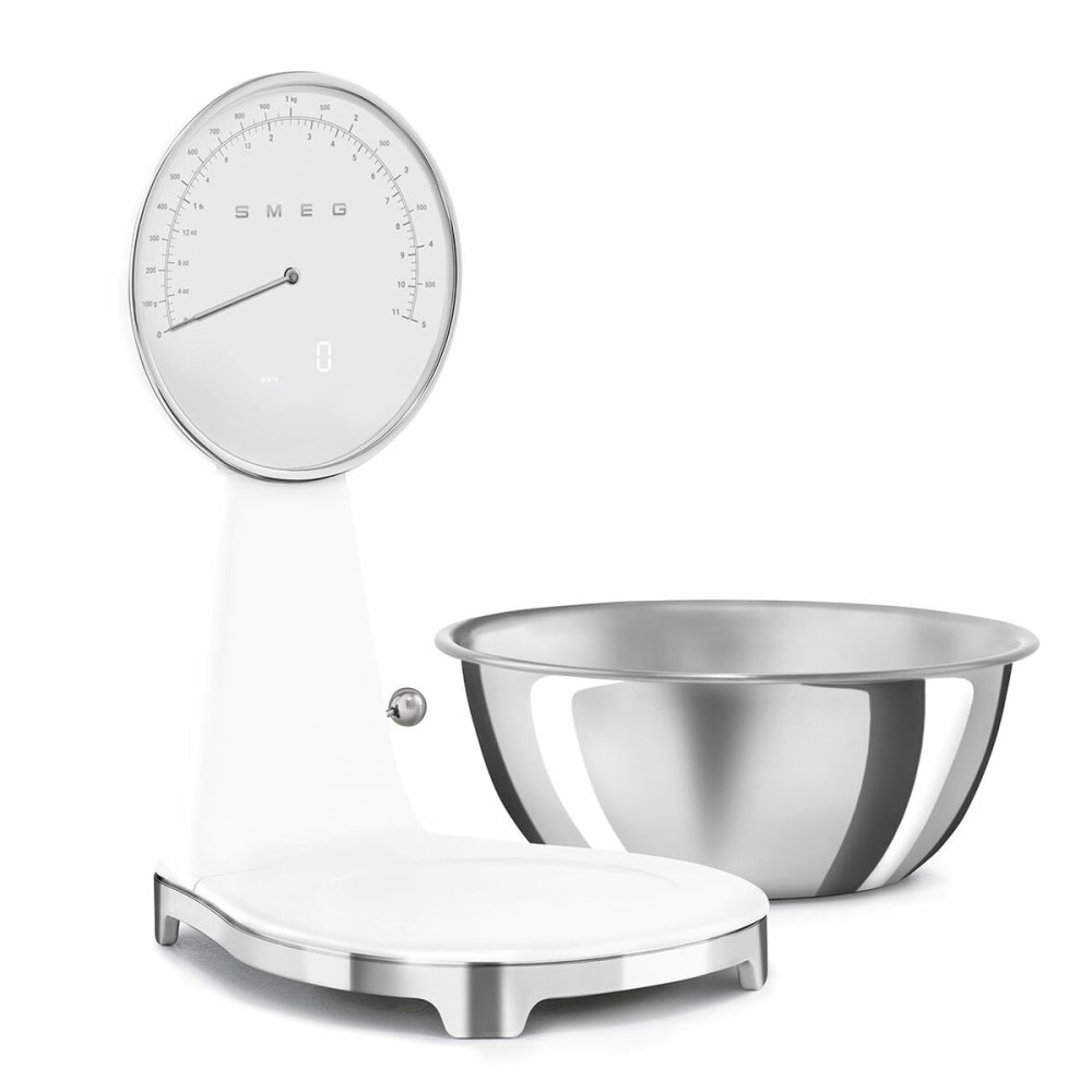 Küchenwaage Smeg KSF01WHWW Weiß 5 kg
