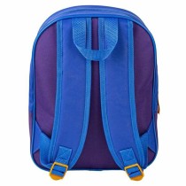Schulrucksack 3D Sonic Blau 25 x 31 x 9 cm Orange
