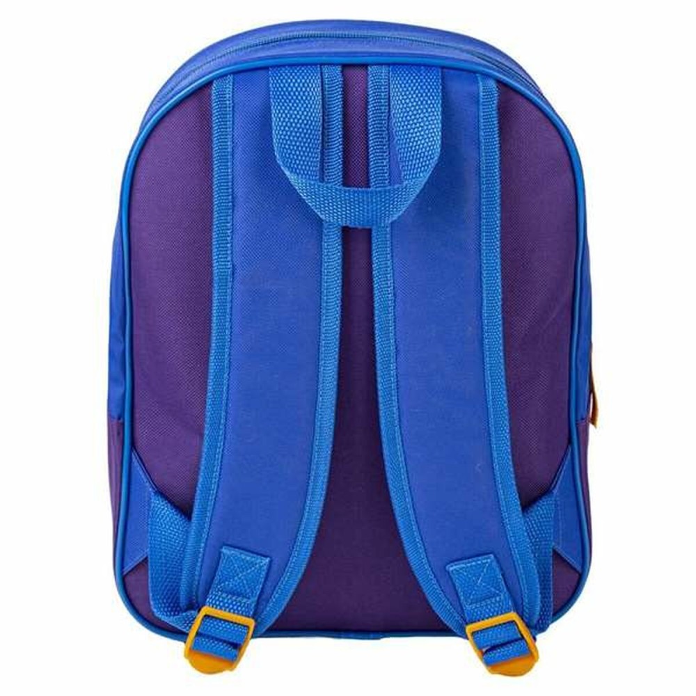 Cartable 3D Sonic Bleu 25 x 31 x 9 cm Orange