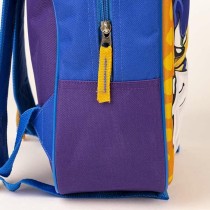 Schulrucksack 3D Sonic Blau 25 x 31 x 9 cm Orange