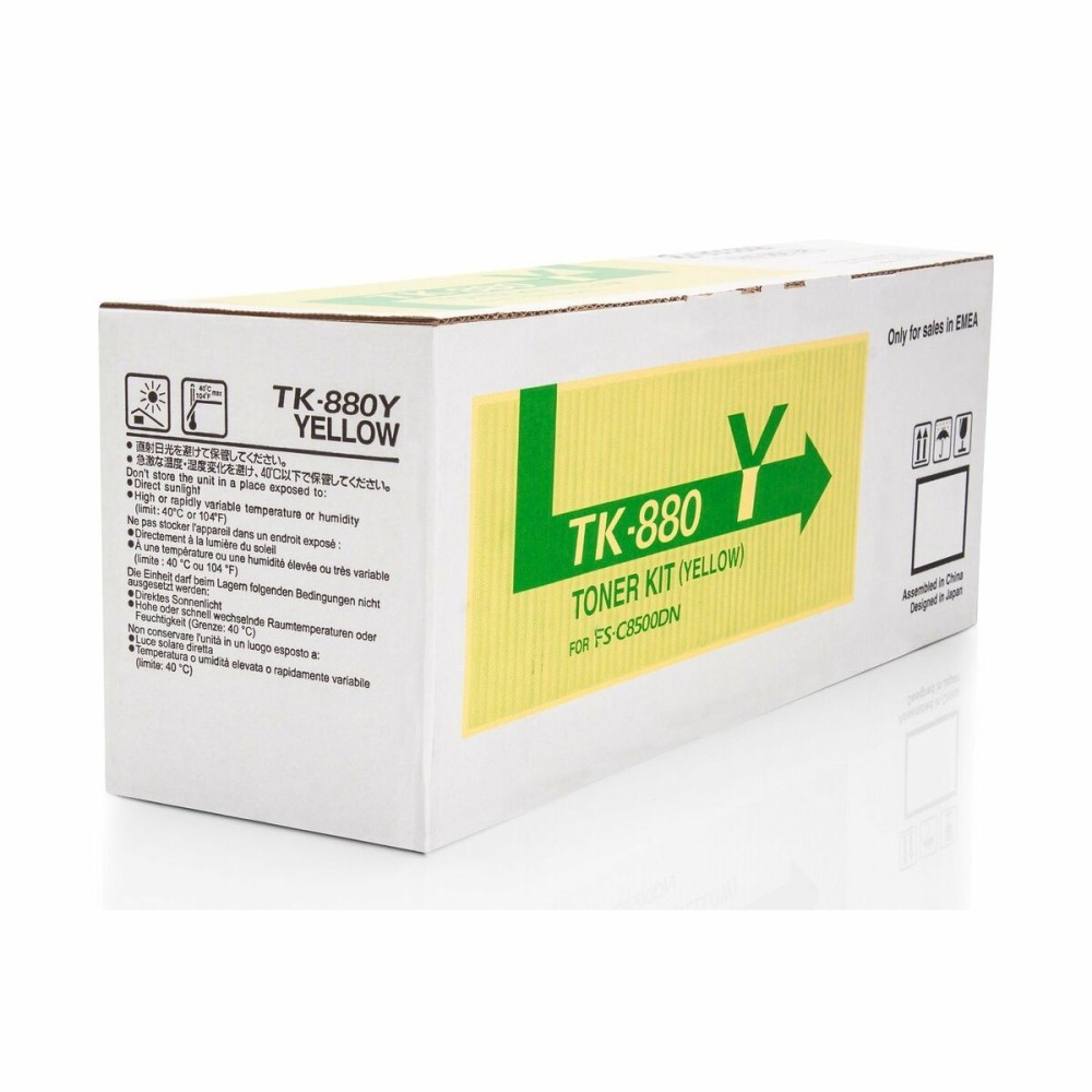 Toner original Kyocera TK-880Y Jaune