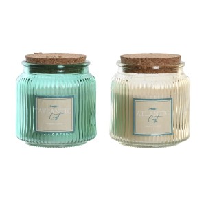 Duftkerze DKD Home Decor 320 g (2 Stück)