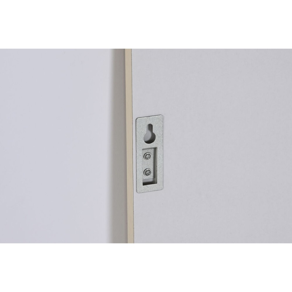 Wall mirror DKD Home Decor White Beige Dark grey 36 x 2 x 66 cm (4 Units)