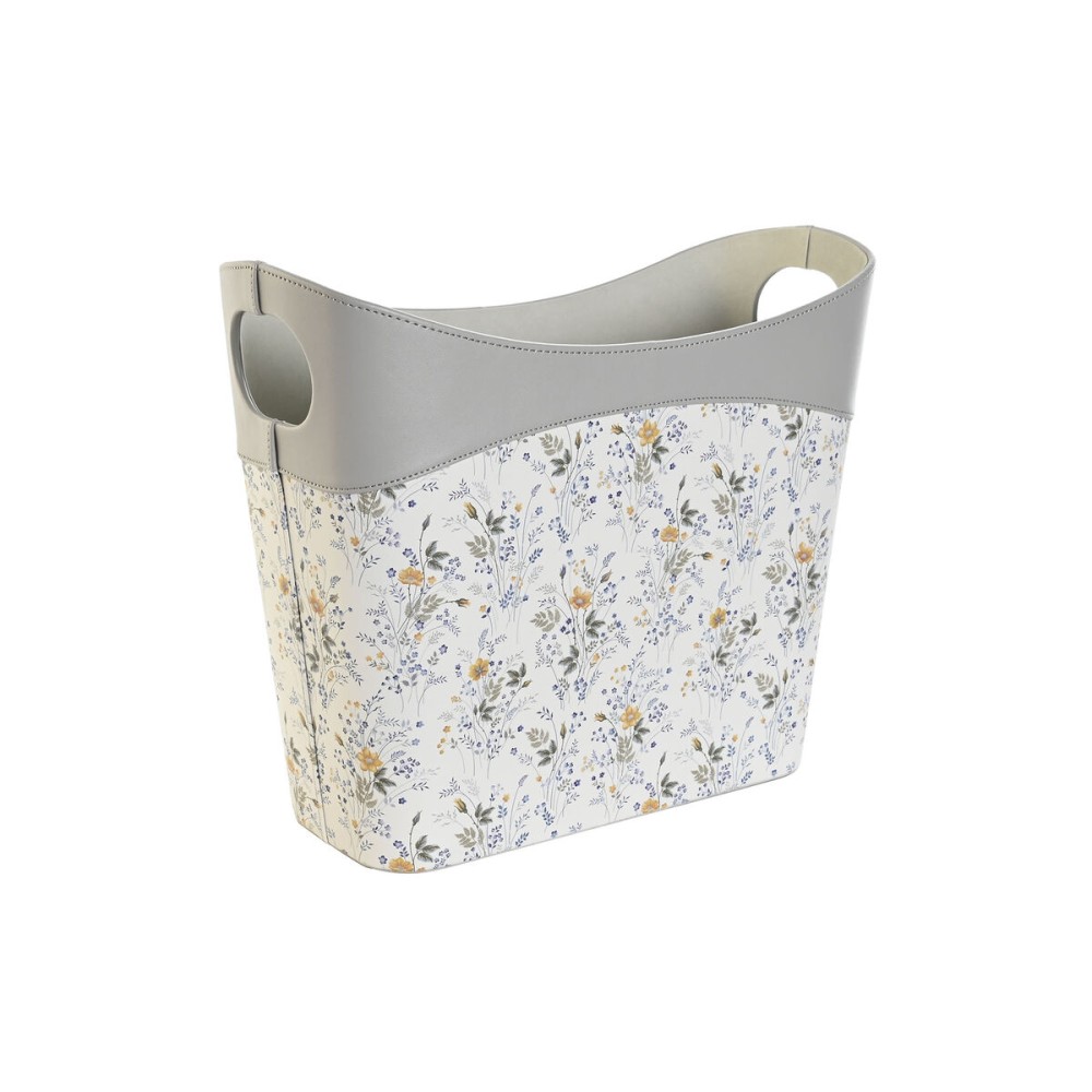 Zeitschriftenkorb DKD Home Decor Weiß Grau Lila Hellrosa Polyurethan 39 x 21 x 34 cm (2 Stück)
