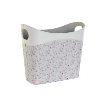 Zeitschriftenkorb DKD Home Decor Blau Weiß Grau Hellrosa Polyurethan PVC 39 x 21 x 34 cm (2 Stück)