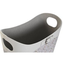 Zeitschriftenkorb DKD Home Decor Blau Weiß Grau Hellrosa Polyurethan PVC 39 x 21 x 34 cm (2 Stück)
