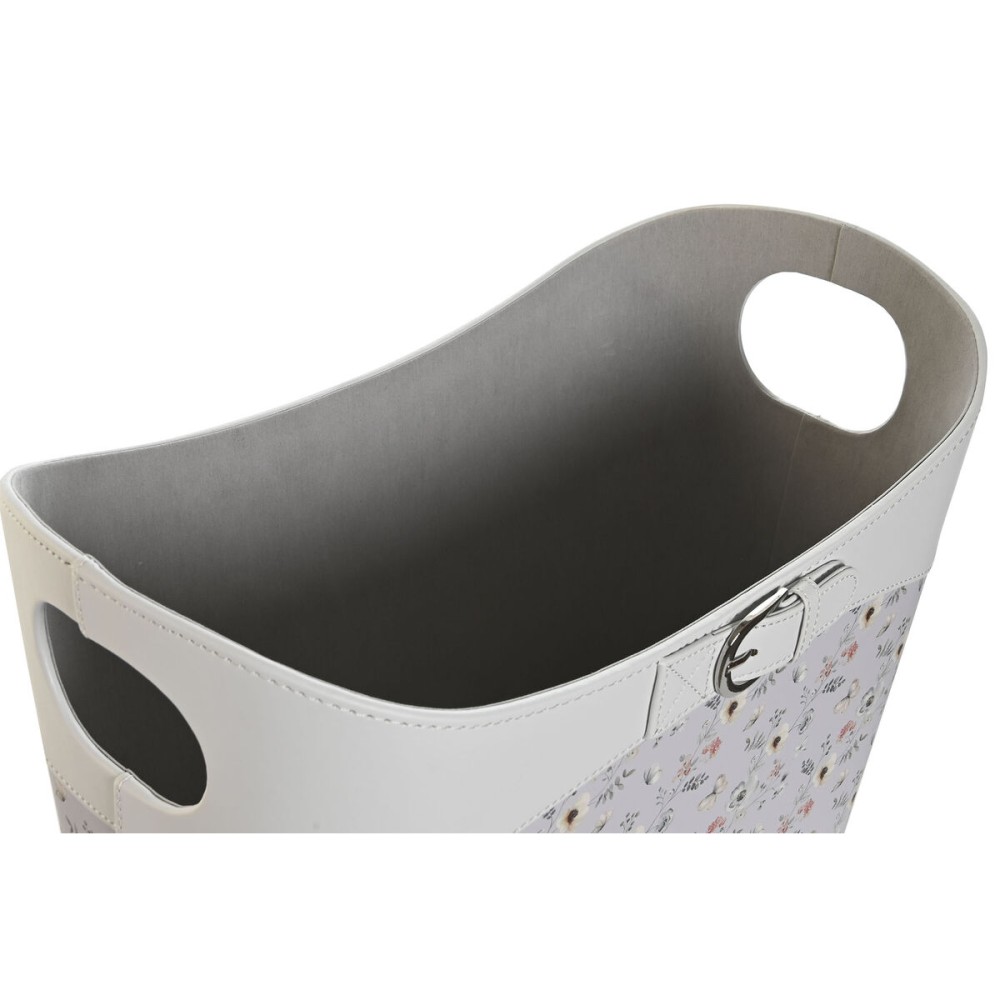 Porte-revues DKD Home Decor Bleu Blanc Gris Rose clair Polyuréthane PVC 39 x 21 x 34 cm (2 Unités)