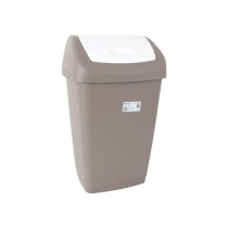 Rubbish bin Tontarelli Aurora Grey 55 L (6 Units)