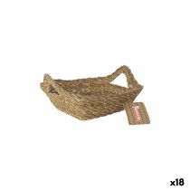Boîte de rangement Privilege osier 17 x 17 x 7 cm (18 Unités)