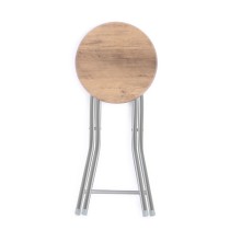 Stool Confortime Wood Metal 30 x 30 x 46 cm (6 Units)