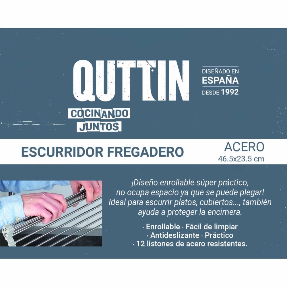 Égouttoir pour Évier Quttin (12 Unités)
