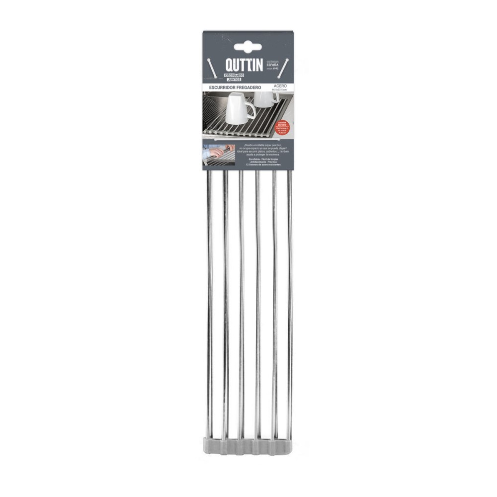 Draining Rack for Kitchen Sink Quttin (12 Units)