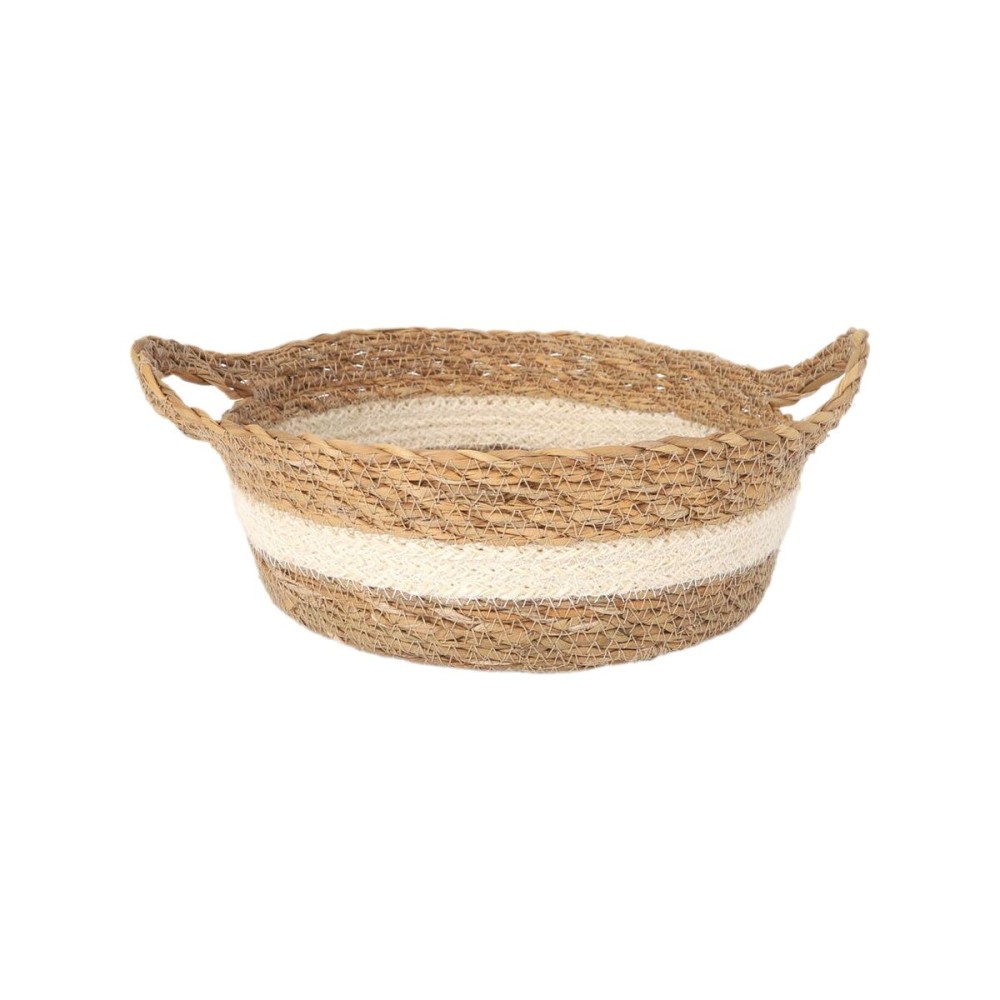 Storage Box Privilege Privilege wicker Ø 27 x 9 cm (8 Units)