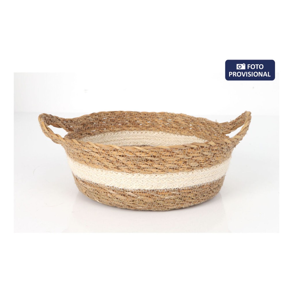 Storage Box Privilege Privilege wicker Ø 27 x 9 cm (8 Units)