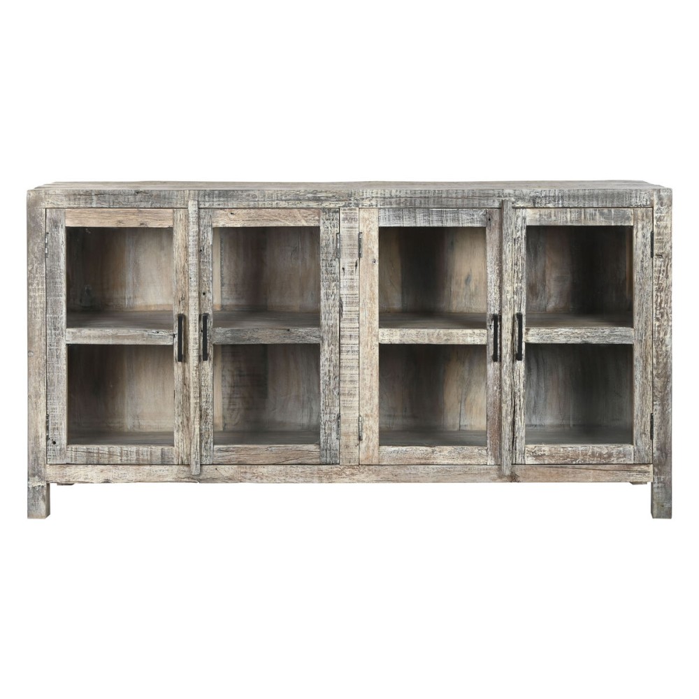 Anrichte Home ESPRIT Weiß Braun Recyceltes Holz 170 x 40 x 90 cm