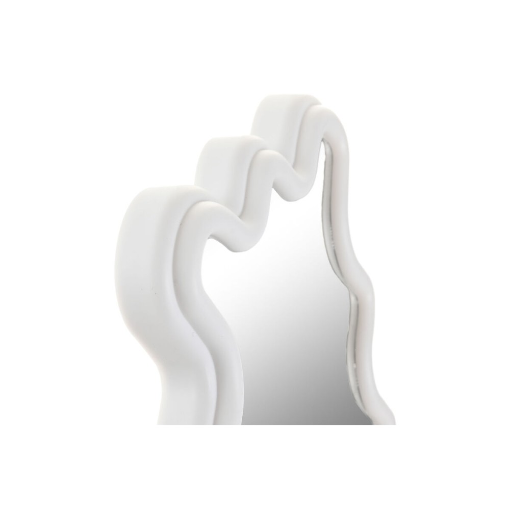 Wall mirror Home ESPRIT White Urban 22 X 2 X 35 CM
