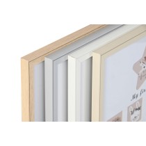 Cadre photo Home ESPRIT Verre Bois MDF 40,5 x 2 x 49,5 cm (4 Unités)