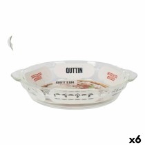 Serving Platter Quttin Quttin Glass 23,9 x 20,4 x 4,4 cm (6 Units)