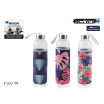 Wasserflasche Bewinner Glas 600 ml (24 Stück)