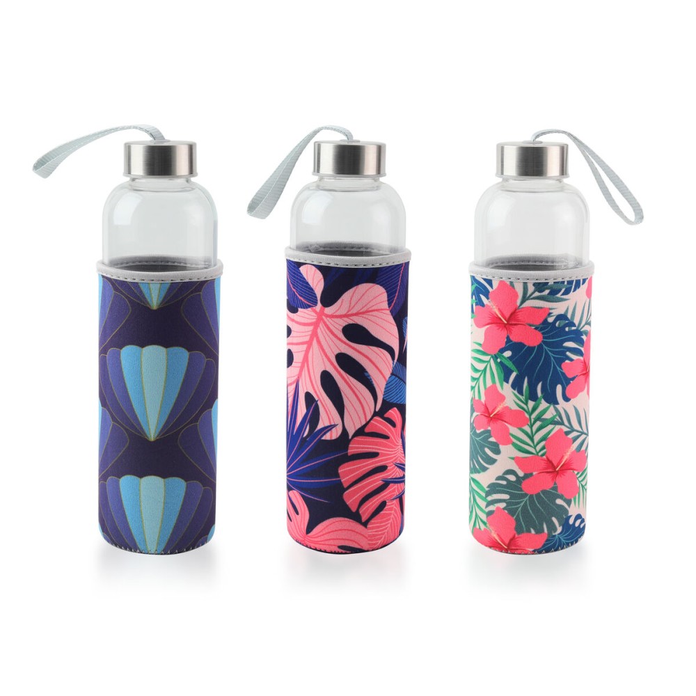 Wasserflasche Bewinner Glas 600 ml (24 Stück)