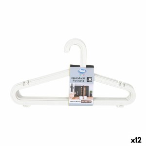 Cintres Dem Meng Plastique 8 Pièces (12 Unités)