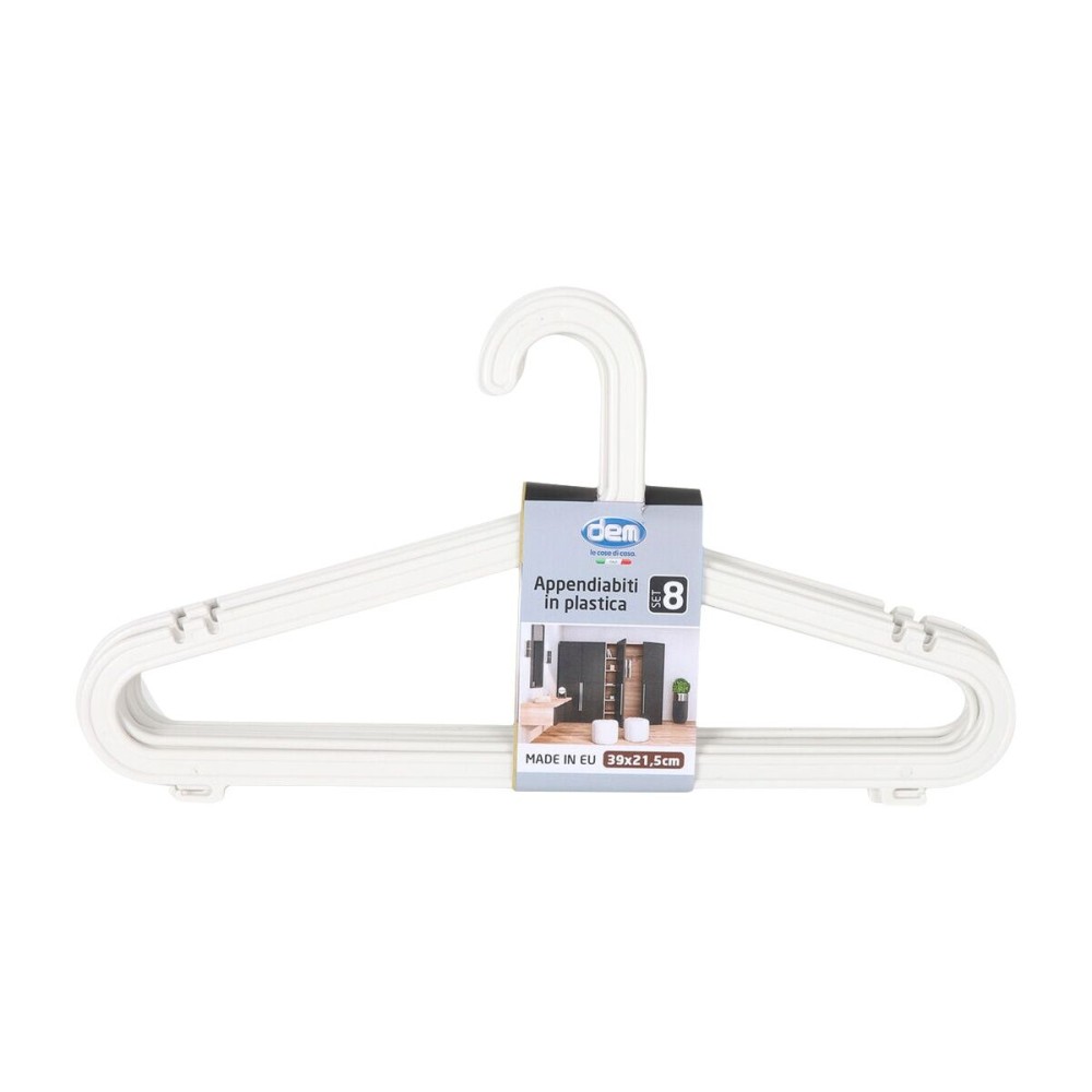 Cintres Dem Meng Plastique 8 Pièces (12 Unités)