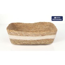 Storage Box Privilege Privilege wicker Rectangular 25 x 20 x 8 cm (12 Units)