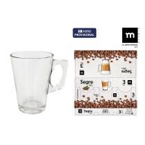 Piece Coffee Cup Set La Mediterránea Segre 3 Pieces (16 Units)