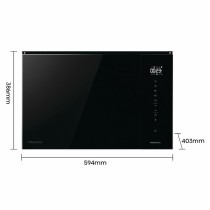 Microwave with Grill Hisense Black 900 W 25 L