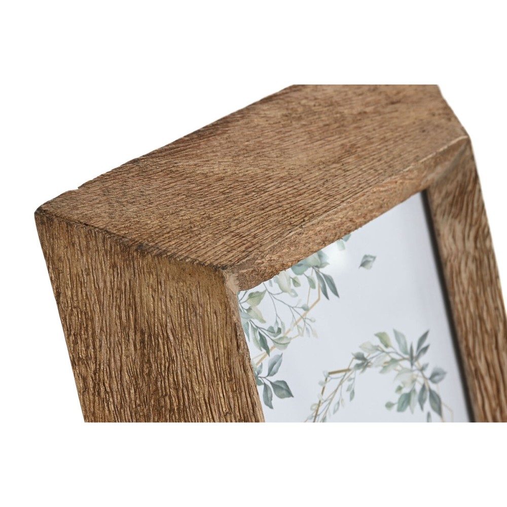 Photo frame Home ESPRIT Natural Crystal Mango wood