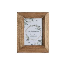 Photo frame Home ESPRIT Natural Crystal Mango wood